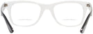 Square Transparent Ray-Ban 4640V Bifocal View #4