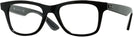 Square Black Ray-Ban 4640V Progressive No-Lines View #1