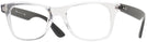 Square Transparent Ray-Ban 4640V Progressive No-Lines View #1