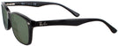 Wayfarer Shiny Black Ray-Ban 5228L Bifocal Reading Sunglasses View #3