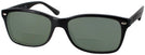 Wayfarer Shiny Black Ray-Ban 5228L Bifocal Reading Sunglasses View #1
