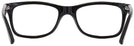 Wayfarer Black Ray-Ban 5228 Computer Style Progressive View #4