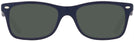Wayfarer Sand Blue Ray-Ban 5228 Progressive No Line Reading Sunglasses View #2