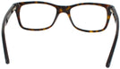 Wayfarer Dark Havana Ray-Ban 5228 Progressive No-Lines View #4