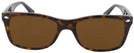Wayfarer Dark Havana Ray-Ban 5228 Bifocal Reading Sunglasses View #2