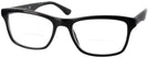 Rectangle Shiny Black Ray-Ban 5279 Bifocal View #1