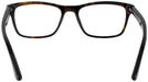 Rectangle Dark Havana Ray-Ban 5279 Progressive No-Lines View #4