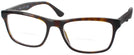 Rectangle Dark Havana Ray-Ban 5279 Bifocal View #1