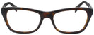 Rectangle Dark Havana Ray-Ban 5298 Progressive No-Lines View #2