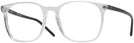 Square Transparent Ray-Ban 5387 Single Vision Full Frame View #1
