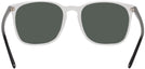 Square Transparent Ray-Ban 5387 Progressive No Line Reading Sunglasses View #4