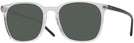 Square Transparent Ray-Ban 5387 Progressive No Line Reading Sunglasses View #1