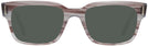 Square Striped Grey Ray-Ban 5388L Progressive No Line Reading Sunglasses View #2