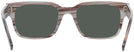 Square Striped Grey Ray-Ban 5388L Progressive No Line Reading Sunglasses View #4