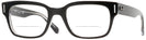 Square Black On Transparent Ray-Ban 5388 Bifocal View #1