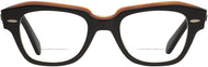Black On Transparent Brown #2