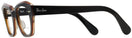 Cat Eye,Unique Black On Transparent Brown Ray-Ban 5486 Bifocal View #3
