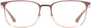 Square Beige On Copper Ray-Ban 6421 Progressive No-Lines View #2