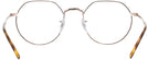 Round Copper Ray-Ban 6465 Computer Style Progressive View #4