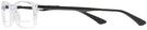 Rectangle Transparent Ray-Ban 7017 Bifocal View #3