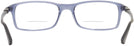Rectangle Trans Blue Ray-Ban 7017 Bifocal View #4