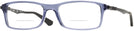 Rectangle Trans Blue Ray-Ban 7017 Bifocal View #1