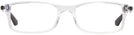 Rectangle Transparent Ray-Ban 7017 Progressive No-Lines View #2