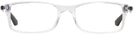 Rectangle Transparent Ray-Ban 7017 Single Vision Full Frame View #2