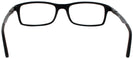 Rectangle Matte Black Ray-Ban 7017 Progressive No-Lines View #4