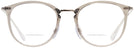 Round Trans Grey Ray-Ban 7140 Bifocal View #2
