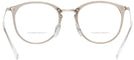 Round Trans Grey Ray-Ban 7140 Bifocal View #4
