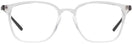 Square Transparent Ray-Ban 7185 Progressive No-Lines View #2