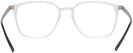 Square Transparent Ray-Ban 7185 Progressive No-Lines View #4