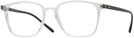 Square Transparent Ray-Ban 7185 Progressive No-Lines View #1