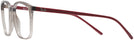 Square Trans Grey Ray-Ban 7185 Single Vision Full Frame View #3