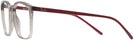 Square Trans Grey Ray-Ban 7185 Progressive No-Lines View #3