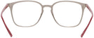 Square Trans Grey Ray-Ban 7185 Progressive No-Lines View #4