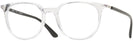 Round,Square Transparent Ray-Ban 7190 Single Vision Full Frame View #1