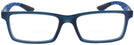 Rectangle Blue Ray-Ban 8901 Bifocal View #2