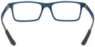 Rectangle Blue Ray-Ban 8901 Bifocal View #4