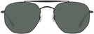 Aviator Black Ray-Ban 3648 Progressive No Line Reading Sunglasses View #2