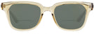 Square Transparent Light Brown Ray-Ban 4323V Bifocal Reading Sunglasses View #2
