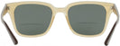 Square Transparent Light Brown Ray-Ban 4323V Bifocal Reading Sunglasses View #4