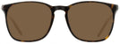 Square Havana Ray-Ban 5387 Progressive No Line Reading Sunglasses View #2