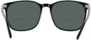 Square Black Ray-Ban 5387 Bifocal Reading Sunglasses View #4