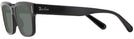 Square Shiny Black Ray-Ban 5388L Progressive No Line Reading Sunglasses View #3