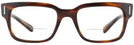 Square Striped Red Havana Ray-Ban 5388L Bifocal View #2