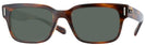 Square Striped Red Havana Ray-Ban 5388L Progressive No Line Reading Sunglasses View #1