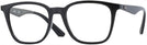 Square Black Ray-Ban 7177 Computer Style Progressive View #1