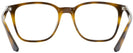 Square Havana Ray-Ban 7177 Progressive No-Lines View #4